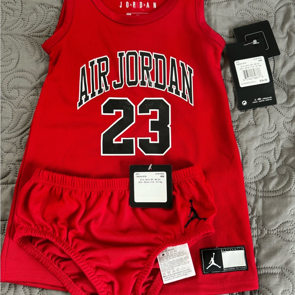 TODDLER JORDAN 23 JERSEY DRESS